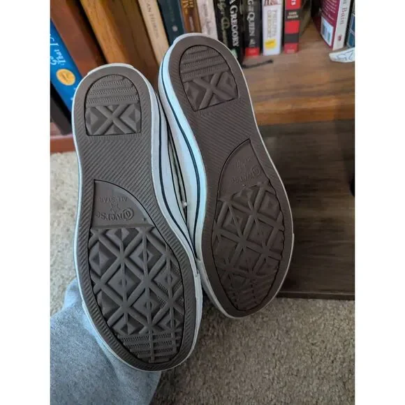 Converse Chuck Taylor All Star High Floral Embroidery 2021 Women's Size 7.5 - Picture 5 of 6